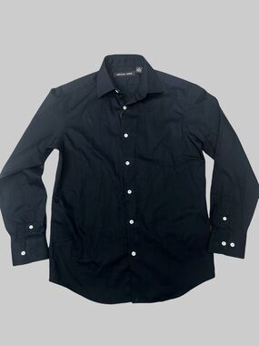 Michael Kors Kids’ Black Button-Up Dress Shirt